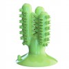 Cactus Shape Dog Toothbrush Toy Dog Molar Toothbrush Stick Leakage Chew Toy