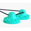 Indestructible Rubber Squeaky Treat Dog Bite Toy Double Suction Cup Tug Dog Chew Toy