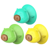 Healthy Dog Sucker Toy Pig Nose Shape Food Licker Molar Puzzle Bite Resistant Lick Chew Toy