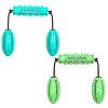 High Quality Training Interactive Molar Bite Stick Double Ball Pull Rope Dog Chew Toys