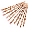 maquillaje al por mayor para vender wholesale bling soft synthetic eyeshadow makeup brushes set face