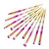maquillaje al por mayor para vender wholesale bling soft synthetic eyeshadow makeup brushes set face