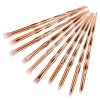 maquillaje al por mayor para vender wholesale bling soft synthetic eyeshadow makeup brushes set face