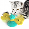 New Design Funny Cat Rotating Butterfly Shape Turntable Toy Cat Windmill Toy