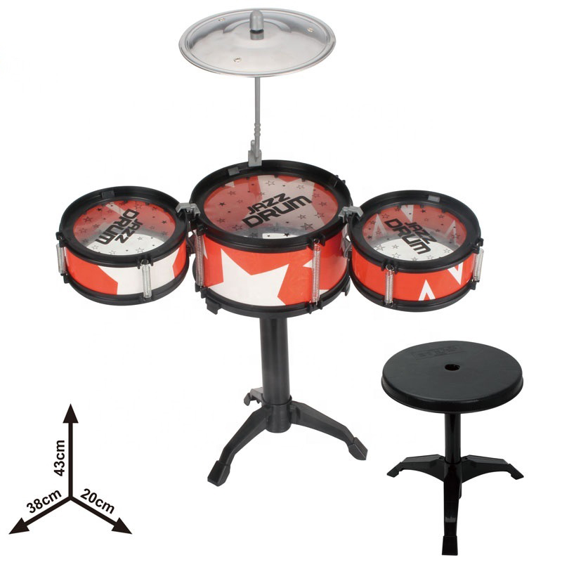 The Latest Plastic Trumpet Jazz Learning Toy Drum