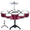 Big Size Wholesale Cheap Play Musical Toy Kids Jazz Drum Set