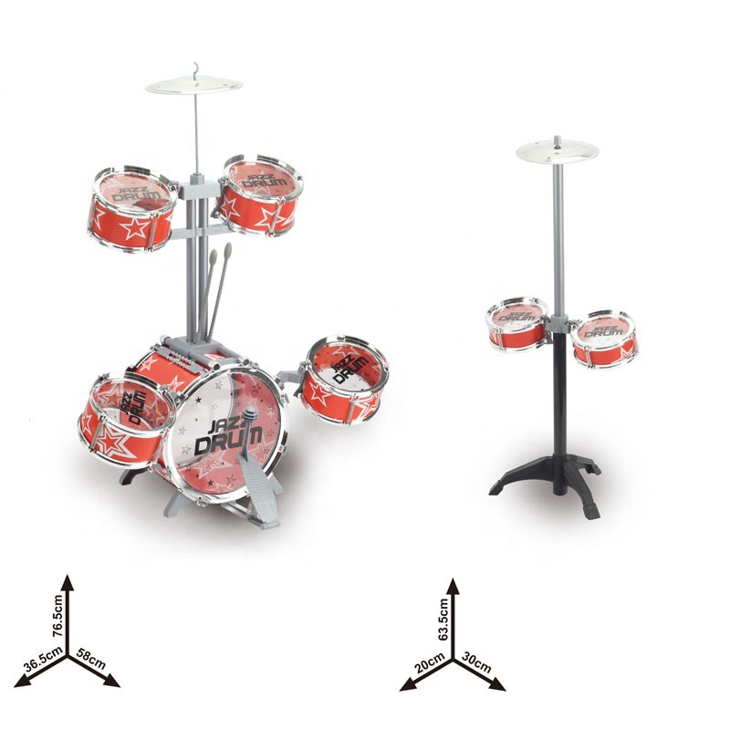 Children#x27;s Toys,Large Musical Instruments,Children#x27;s Jazz Drum Sets