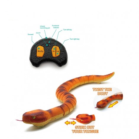 2021 Hot Wholesale Remote Control Prank Electronic Toy Plastic Rc Snake