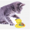 Spinning Cat Toy  Scratching Tickle Cats Hair Brush With Flash Lights Windmill Catnip Toys