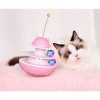 Funny Pet Training Tool 3 Layers Turntable Cat Toy Track Ball Tumbler Cat Interactive Toys