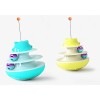 Funny Pet Training Tool 3 Layers Turntable Cat Toy Track Ball Tumbler Cat Interactive Toys