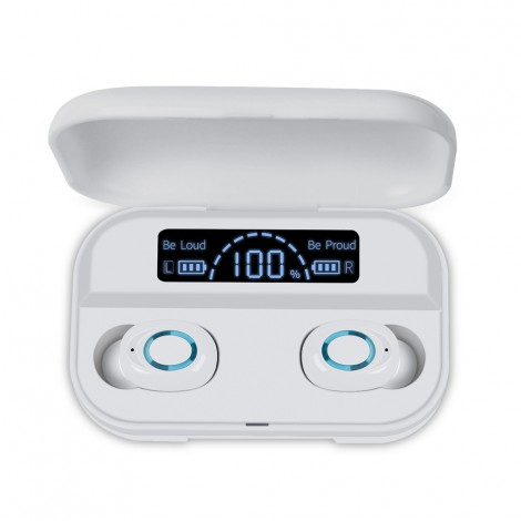 1800mAH T5 portable mini waterproof anc smart wireless tws sport earbuds for mobile phone