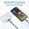 1800mAH T5 portable mini waterproof anc smart wireless tws sport earbuds for mobile phone