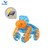 Huiye Solar Powered Toy Snail robot Solar diy self assembled stem robot Science Toys For Kids Juguetes Electronicos toy