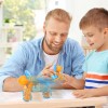 Huiye Solar Powered Toy Snail robot Solar diy self assembled stem robot Science Toys For Kids Juguetes Electronicos toy