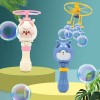 Huiye Soap Bubble Toy cartoon Outdoor Play bubble maker bubble liquid toy for kids flying dragonfly toys