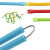 Huiye Twister Rod Toy Diy  Art Create  Foldable Building  Stick Plastic  Blocks  Educational Toys Stem Construction Toy