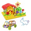 Huiye Twister Rod Toy Diy  Art Create  Foldable Building  Stick Plastic  Blocks  Educational Toys Stem Construction Toy