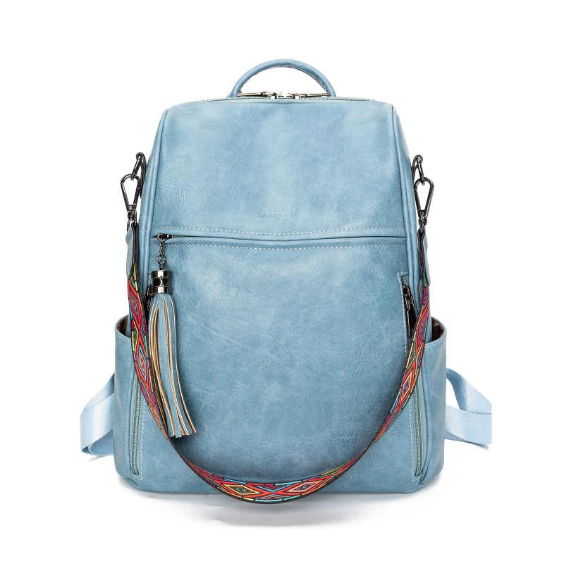 Factory Wholesale New Arrival Fashion Leisure Pu Leather Japanese schoolbag book bag for schools