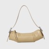 Online shopping uk Genuine Leather Round Barrel women underarm hobo slouch shoulder hand bag Purse