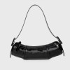 Online shopping uk Genuine Leather Round Barrel women underarm hobo slouch shoulder hand bag Purse