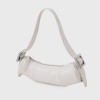 Online shopping uk Genuine Leather Round Barrel women underarm hobo slouch shoulder hand bag Purse
