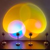 LAMHO Sunflower Sunset Red Rainbow Projector Lamp Sunset Projection Lamp Light Led Sunset Lamp