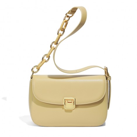 Fashion wholesale price genuine leather casual shoulder handbags for women