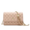 Famous branded quilted Genuine leather women shoulder purses flap bag handbags