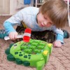 Huiye Whack A Mole plastic dinosaur pounding game machine Early Learning interactive Kids electric whack a mole game toy