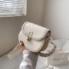 Elegant female new arrivals women ladies square camera purse flap saddle bag handbags