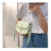 Elegant female new arrivals women ladies square camera purse flap saddle bag handbags
