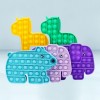 Huiye New Push Pop Bubble Fidget Sensory Toy stress reliever fidjet toy silicone simple fidget toy set pack