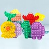 Huiye New Push Pop Bubble Fidget Sensory Toy stress reliever fidjet toy silicone simple fidget toy set pack