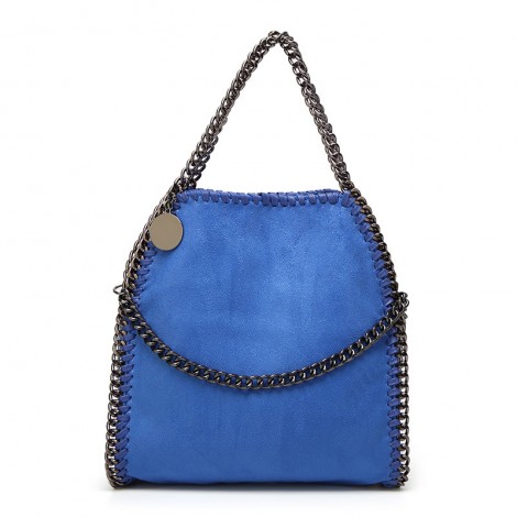 Chain womens shoulder gold Chain trim handbags casual chain tote bag purse
