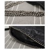 Chain womens shoulder gold Chain trim handbags casual chain tote bag purse