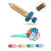 Huiye wooden doctor toys kids Simulation nurse pretend role play doctor set toys red medical kit educational doctor toys
