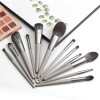 Fancy gray professional makeup brush set makeup brushes manufacturer private brush
