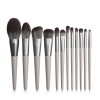 Fancy gray professional makeup brush set makeup brushes manufacturer private brush