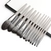 Fancy gray professional makeup brush set makeup brushes manufacturer private brush