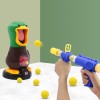 Huiye soft bullet toy gun shooting game toys sniper electronic soft bullet shooting target game toy with gun for kids