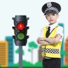 Huiye toy traffic light pretend play toys for kids DIY educational learning automatic traffic light lamp toys with sound