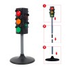 Huiye toy traffic light pretend play toys for kids DIY educational learning automatic traffic light lamp toys with sound