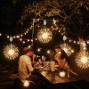 New Motor Rotation Christmas Decoration Starburst Light Remote Control Type Fireworks Xmas Lights Led Firework Lights