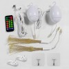 Portable Usb Electric Led Firework Lights Garden Led Fireworks Night Light Christmas Decoration Copper Wire Starburst Light