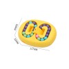 Huiye rotating magic bean fingertip toy rotating magic bean cube intelligence fingertip creative stress relief educational toy