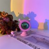 Hot sell rabbit night light modern photography home led color projection night light floor rainbow projector lamp