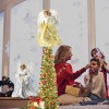 High Quality Holiday Decoration Christmas Tree Angel with LED Lights