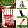 Christmas Decoration Set of 4 Metal Christmas Stocking Holders Fireplace Stocking Hook