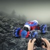Huiye toy stunt car remote control double sided 4wd rc rolling car drift twisting climbing hand remote control toy car